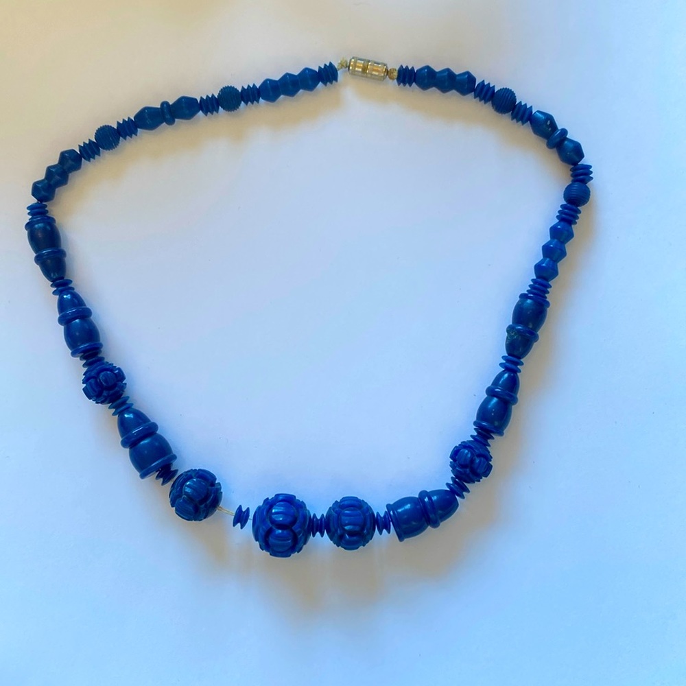 Navy Blue necklace